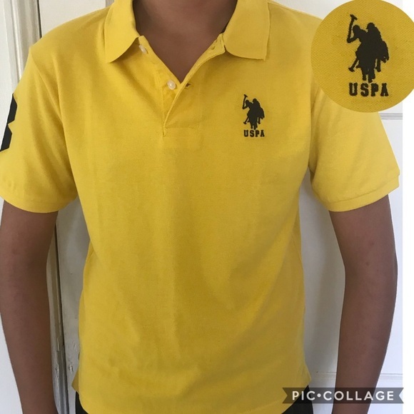 U.S.Polo Assn. Boys' Short Sleeve Solid Pique Polo‎ - Picture 2 of 6
